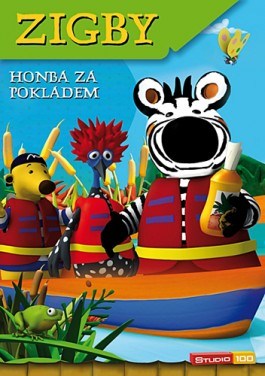 DVD Zigby - Honba za pokladem - neuveden