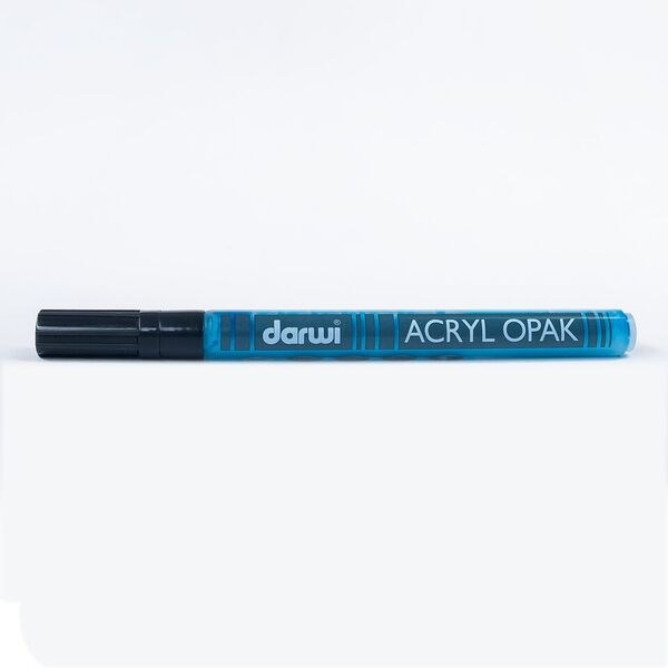 DARWI Akrylová fixa - tenká - 3 ml/1 mm - světle modrá