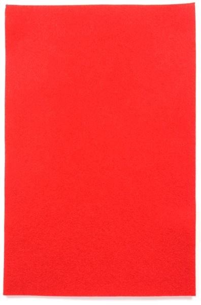 Dekorační filc 150 g/m2 - barva červená