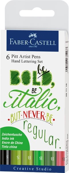 Sada popisovačů Faber-Castell Pitt Artist Pen