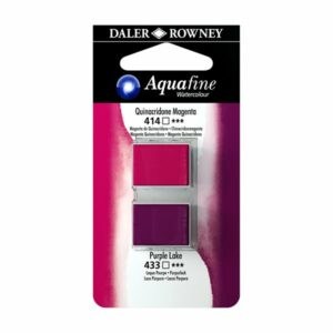 Umělecká akvarelová barva Daler-Rowney Aquafine - dvojbalení - Magenta/Purpurová