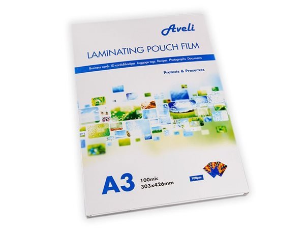 Laminovací fólie AVELI A3/200 mic (2 × 100)