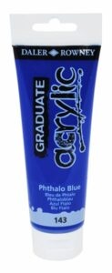 Graduate akrylová barva 120 ml - Phthalo modrá