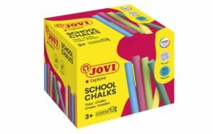 Křídy školní JOVI - 100 kusů barevné