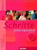 Schritte international 2 Kursbuch + Arbeitsbuch + audio CD - Niebisch D.a kol.