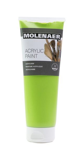 Akrylová barva Molenaer 250 ml - zelená