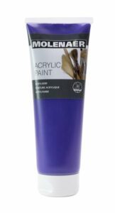 Akrylová barva Molenaer 250 ml - fialová