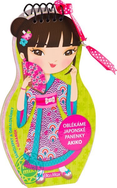 Oblékáme japonské panenky - AKIKO - Charlotte Segond-Rabilloud a kolektiv