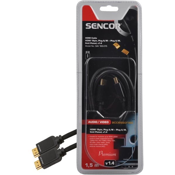 HDMI Kabel Sencor SAV 166-015 M-M 1