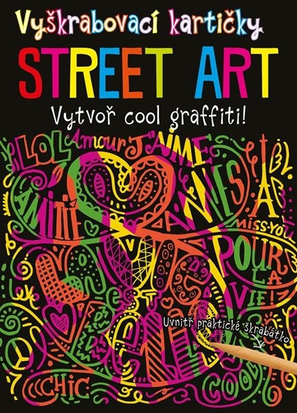 Vyškrabovací kartičky STREET ART - Kolektiv