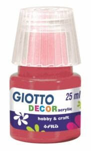 Akrylová barva Giotto Decor matt 25 ml - karmínová