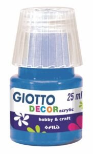Akrylová barva Giotto Decor matt 25 ml - kobaltová modř