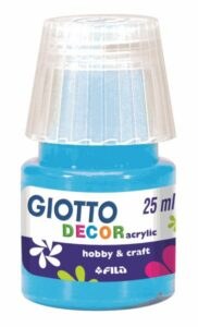 Akrylová barva Giotto Decor matt 25 ml - nebeská modrá