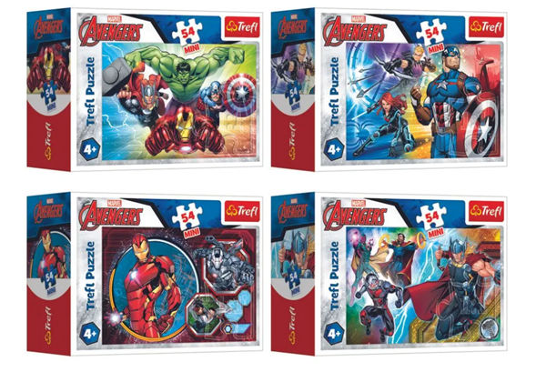 Minipuzzle Avengers/ Hrdinové 54 dílů