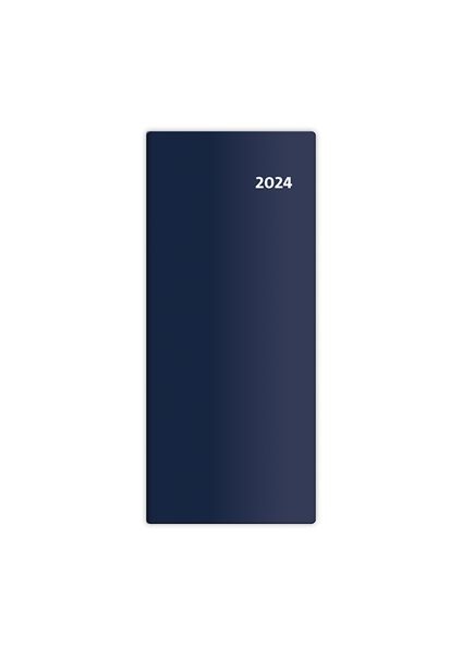 Diář 2024 kapesní - Torino měsíční - modrá