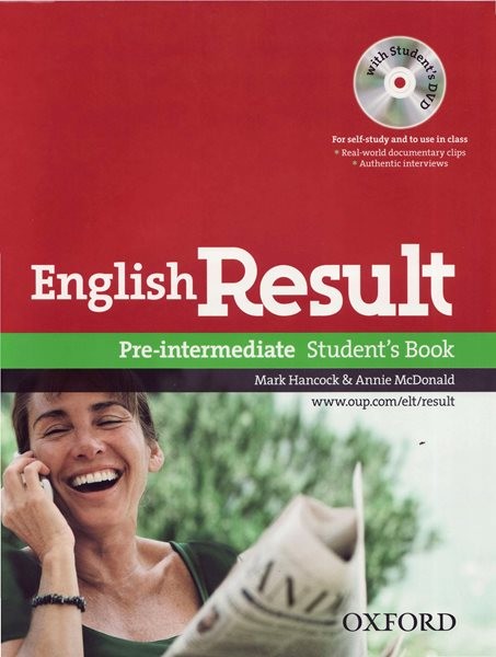 English Result Pre-intermediate Students Book with Student´s DVD - Hancock M.