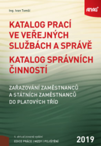 Katalog prací ve veřejných službách a správě 2019 - Ing. Ivan Tomší