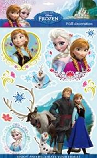 Ledové království - 3D samolepky na zeď (1) - Disney Walt