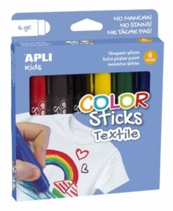 Barvy v tyčince na textil APLI