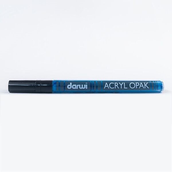 DARWI Akrylová fixa - tenká - 3 ml/1 mm - tmavě modrá