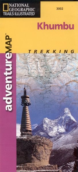 Khumbu - trekkingová mapa National Geographic - 1:125 000 /Nepál/