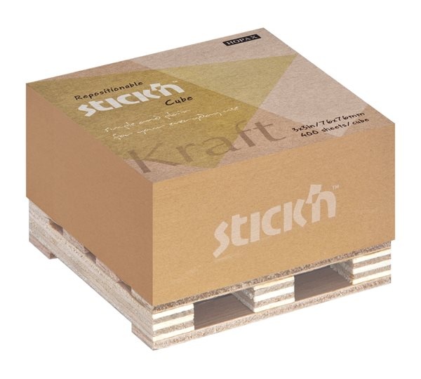 Samolepicí bloček Stick'n Kraft 76 × 76 mm