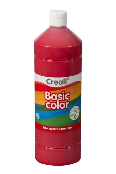 Temperová barva Creall - 1 L - červená