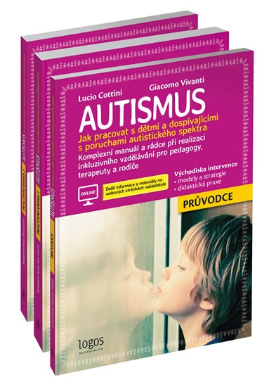 Autismus - Průvodce + Pracovní kniha 1 + Pracovní kniha 2 - Cottini Lucio