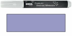 Křídový popisovač KREUL Medium - tmavě levandulová (šíře hrotu 2-3mm)