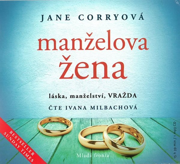 Manželova žena - CDmp3 (Čte Milbachová Ivana) - Corryová Jane