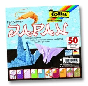 Origami papír Japonsko 80 g/m2 - 15 × 15 cm