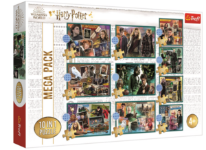 Puzzle Harry Potter MEGA PACK 10 v 1