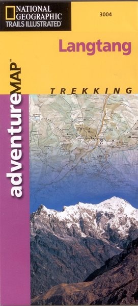 Langtang - trekkingová mapa National Geographic - 1:125 000 /Nepál/