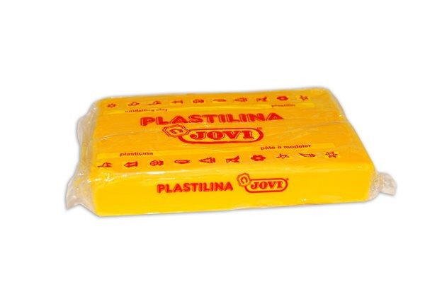 Plastelína JOVI 150g - tmavě žlutá