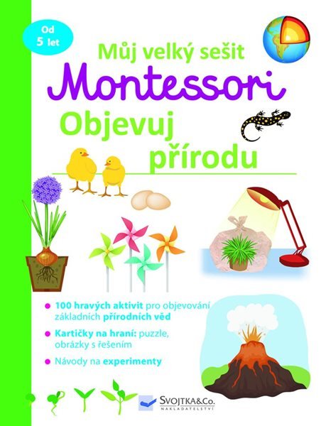 Můj velký sešit Montessori - Objevuj přírodu - neuveden