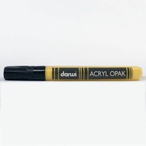 DARWI Akrylová fixa - silná - 6 ml/3 mm - tmavě žlutá