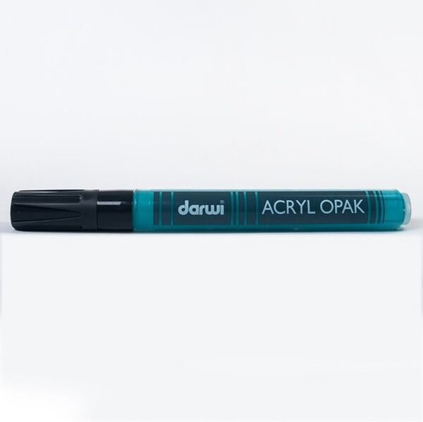 DARWI Akrylová fixa - silná - 6 ml/3 mm - tyrkysová