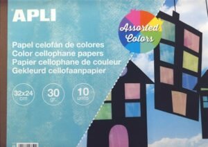 APLI Celofánová folie 30 g - mix barev