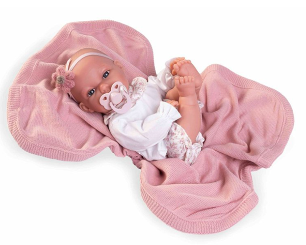 Antonio Juan 70358 TONETA - realistická panenka miminko se speciální pohybovou funkcí a měkkým látko