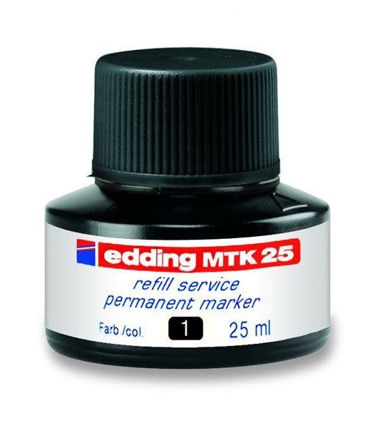 Edding MTK 25 Náhradní náplň pro permanentní popisovač - černá