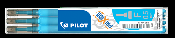Pilot FriXion Point Náplň sada 3 ks - sv.modrá