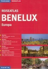Benelux 1: 300 000 Evropa 1: 4 000 000 - cestovní atlas