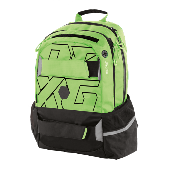 Studentský batoh OXY SPORT - Neon green