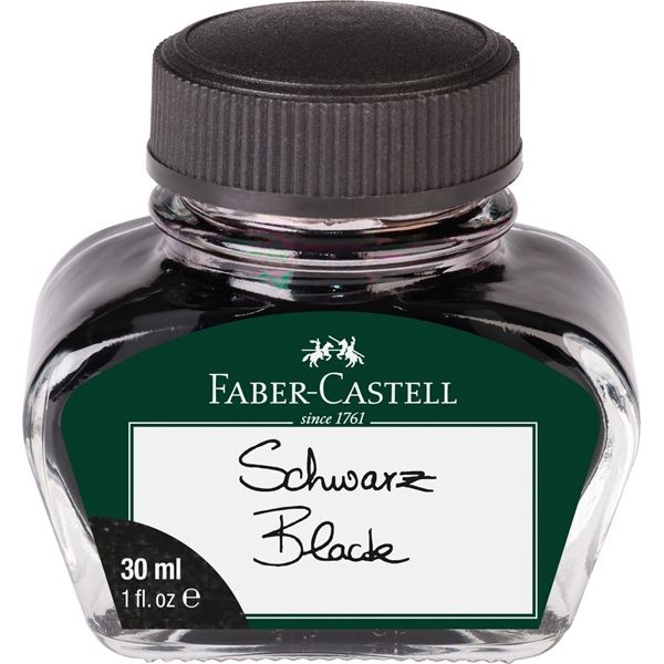 Inkoust Faber-Castell ve skleněné lahvičce 30 ml