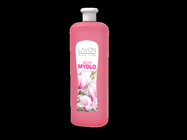 Lavon tekuté mýdlo 1 l - magnolia (růžové)