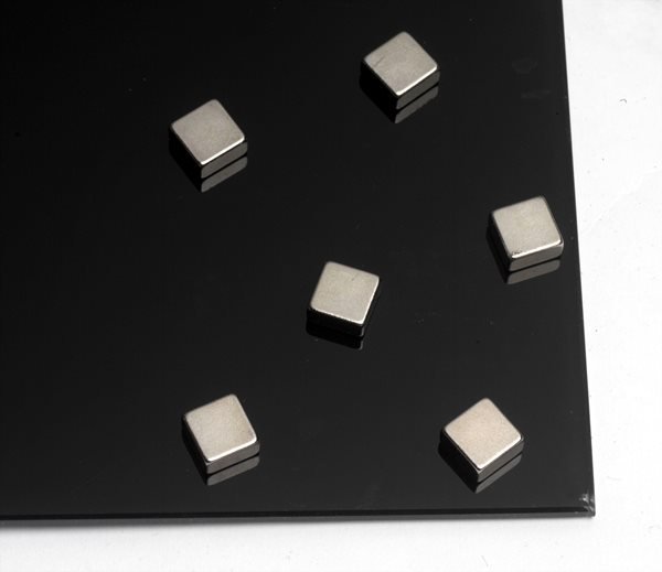Super silné magnety - kvádr 10 × 10 × 5 mm