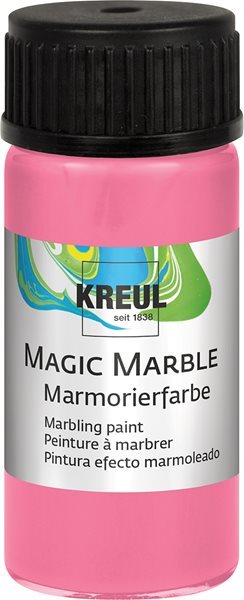 Mramorovací barva Magic Marble 20 ml růžová