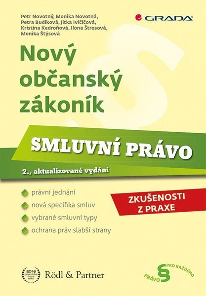 Nový občanský zákoník - Smluvní právo - Novotný Petr