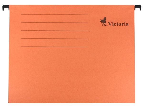 Victoria Závěsné zakládací desky A4 - oranžové