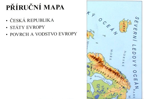 Vlastivěda 5.r. ČR jako součást Evropy - náhradní  Příruční mapa